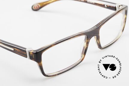 Bugatti 487 Markante Designerfassung Men, Modell ist als Brille oder Sonnenbrille verglasbar, Passend für Herren