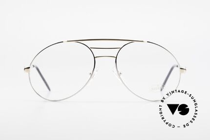 Bugatti 65536 Vintage Brille mit Sonnen Clip, Größe: large, Passend für Herren