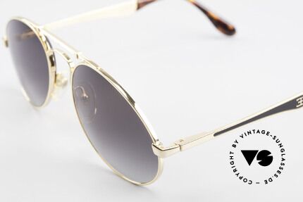 Bugatti 11911 80er Herren Luxus Sonnenbrille, ungetragenes, sehr sehr edles Modell inkl. Etui, Passend für Herren