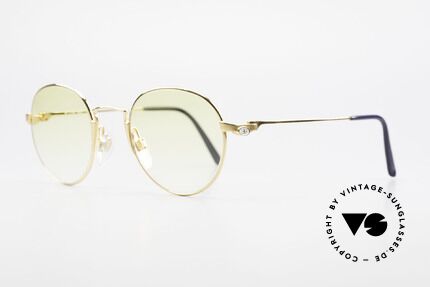 Bugatti EB600 Rare 90er Herren Panto Brille, vergoldete Brille der 'Ettore Bugatti' Collection, Passend für Herren