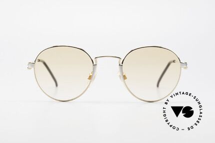 Bugatti EB600 Small 90er Luxus Panto Brille, diese Rahmenform ist bei Bugatti eine Rarität, Passend für Herren