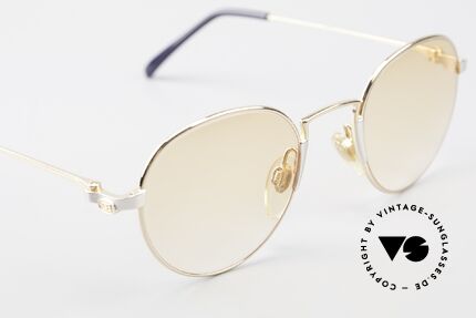 Bugatti EB600 Small 90er Luxus Panto Brille, ungetragen (wie alle unsere Bugatti Fassungen), Passend für Herren