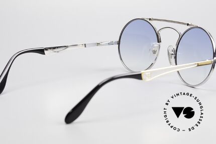 Bugatti 11709 80er Luxus Sonnenbrille Rund, ungetragenes Einzelstück; inkl. orig. Etui von Bugatti, Passend für Herren