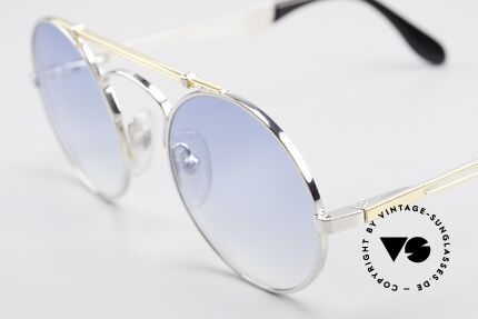 Bugatti 11709 80er Luxus Sonnenbrille Rund, keine Retrobrille; sondern ein 30 Jahres altes Original, Passend für Herren