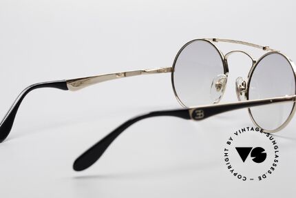 Bugatti 11711 Small Luxus Sonnenbrille Rund, Größe: small, Passend für Herren