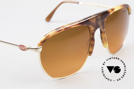 Bugatti 65219 Außergewöhnliche 70er Brille, ungetragen (wie alle unsere alten BUGATTI Unikate), Passend für Herren