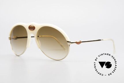 Bugatti 64748 Elfenbein Optik 70er Brille, kostbare RARITÄT und ein absolutes Sammlerstück!, Passend für Herren