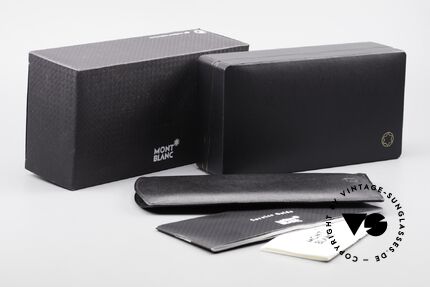 Montblanc MB392 Luxus Pantobrille Gunmetal, Größe: medium, Passend für Herren und Damen