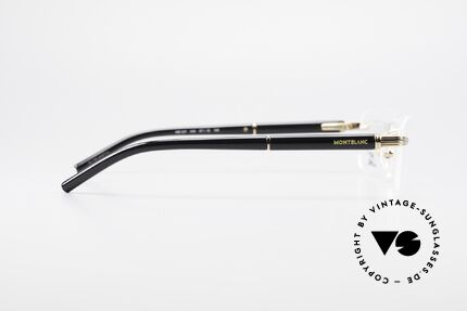 Montblanc MB337 Randlosbrille Vergoldet Luxus, ungetragenes Unikat mit orig. Montblanc Verpackung, Passend für Herren