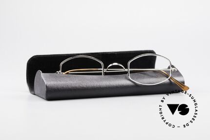 Lunor Classic Halb Randlose Vintage Brille, Größe: extra small, Passend für Herren und Damen