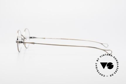 Lunor Swing Oval Vintage Brille Mit Schwenksteg, bekannt für den W-Steg und die schlichten Formen, Passend für Herren und Damen