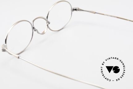 Lunor Swing Oval Vintage Brille Mit Schwenksteg, Größe: small, Passend für Herren und Damen