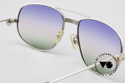 Cartier Romance Santos - L Palladium Luxus Sonnenbrille, KEINE RETROsonnenbrille; eine kostbare RARITÄT!, Passend für Herren