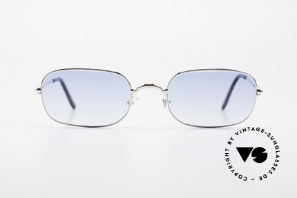 Cartier Deimios 90er Luxus Platin Sonnenbrille, Unisex-Modell aus der Cartier 'CERCLE FIN' Serie, Passend für Herren und Damen