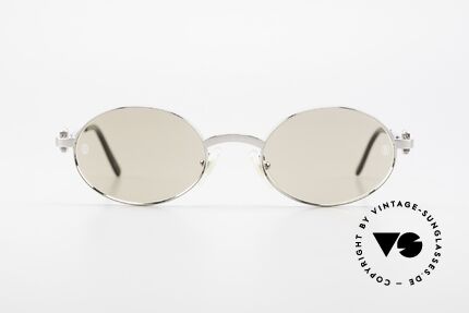 Cartier Spider Ovale Luxus Sonnenbrille 90er, edles & zeitloses Design, medium-Größe 50°20, 135, Passend für Herren und Damen