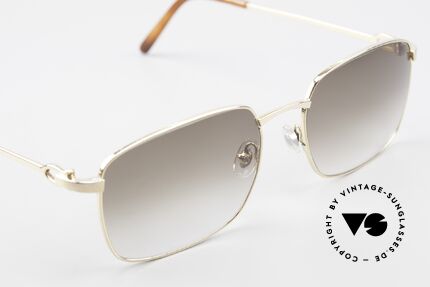 Cartier C-Decor Metal Klassische Herren Sonnenbrille, neue CR39 Gläser in braun-VL (100% UV Schutz), Passend für Herren Cartier C-Decor Metal Klassische Herren Sonnenbrille, neue CR39 Gläser in braun-VL (100% UV Schutz), Passend für Herren