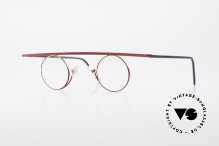 Theo Belgium Tawa Vintage Trendsetter Brille 90er, Theo Belgium; die eigenwilligste Brillenmarke, weltweit, Passend für Herren und Damen