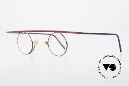 Theo Belgium Tawa Vintage Trendsetter Brille 90er, Theo = für die 'Avantgarde', Individualisten & Trendsetter, Passend für Herren und Damen