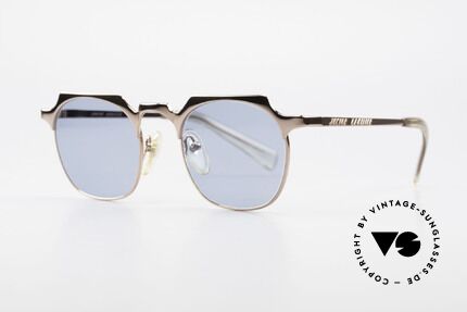 Jean Paul Gaultier 57-0171 Panto Designer Sonnenbrille, die klassische Panto-Form mal eckig interpretiert, Passend für Herren und Damen