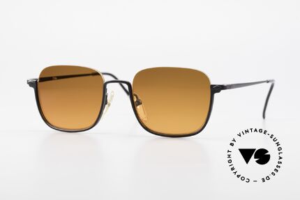 Jean Paul Gaultier 55-7161 Eckige Vintage Sonnenbrille, eckige Jean Paul Gaultier Designer-Sonnenbrille, Passend für Herren und Damen