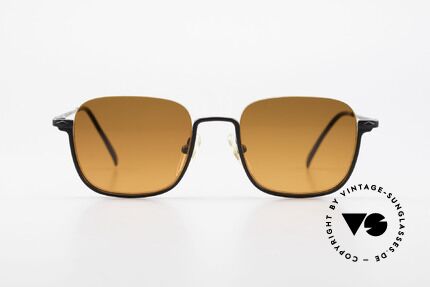 Jean Paul Gaultier 55-7161 Eckige Vintage Sonnenbrille, halb randlose Fassung - mal was völlig anderes!, Passend für Herren und Damen