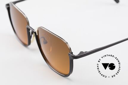 Jean Paul Gaultier 55-7161 Eckige Vintage Sonnenbrille, ungetragen (wie alle unsere JPG Designerstücke), Passend für Herren und Damen