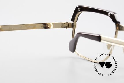 Selecta - Dalai Lama Gold Filled Kombibrille 70er, Fassung gemacht für optische Gläser oder Sonnengläser, Passend für Herren