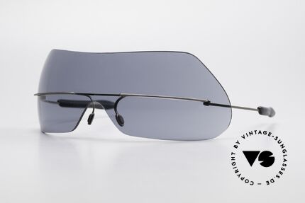 Theo Belgium Satisfashion 138 Sonnenbrille mit Augenbrauen, vintage Brille der Theo SATISFASHION Serie von 2001, Passend für Damen
