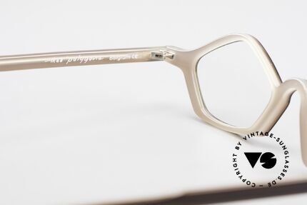 Theo Belgium Polygone Vieleck Brille Aus Kunststoff, Größe: small, Passend für Herren und Damen