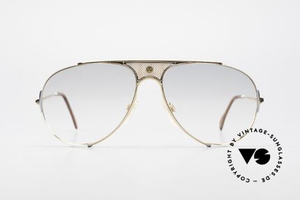 St. Moritz 401 Seltene Jupiter Sonnenbrille, kostbares 80er Jahre Designerstück mit Jupiter Symbol, Passend für Herren