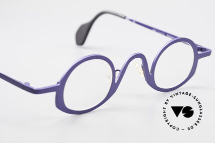 Theo Belgium Circle Trendsetter Vintage Brille, sozusagen: eine Designer-Brille mit Symbol-Charakter, Passend für Herren und Damen