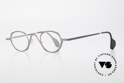 Theo Belgium Flower Runde Vintage Designerbrille, gemacht für die 'Avantgarde' und für Individualisten, Passend für Herren und Damen