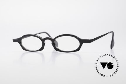 Theo Belgium Bioval Vintage Kombi Lesebrille 90er, vintage "Kombi" 1990er Theo Belgium Brillenfassung, Passend für Herren und Damen