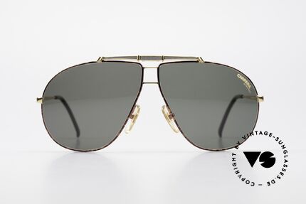 Carrera 5401 Alte 80er Pilotensonnenbrille, hochwertige Carrera ULTRASIGHT Gläser (100% UV), Passend für Herren