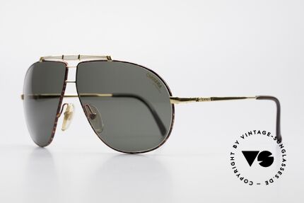 Carrera 5401 Alte 80er Pilotensonnenbrille, Top-Qualität & sehr elegantes Design von ca. 1987, Passend für Herren