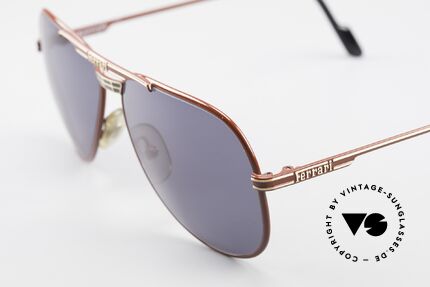 Ferrari F13 Sportliche Aviator Brille 80er, ungetragene Rarität (wie alle unsere VINTAGE Ferraris), Passend für Herren