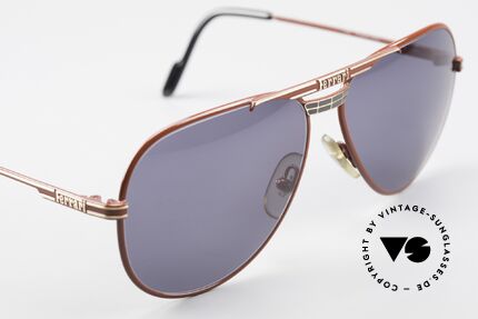 Ferrari F13 Sportliche Aviator Brille 80er, KEINE RETRObrille, sondern ein seltenes altes Original, Passend für Herren