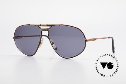 Ferrari F12 Echt Alte Vintage Sonnenbrille, vintage Ferrari Designer-Sonnenbrille aus den 90ern, Passend für Herren