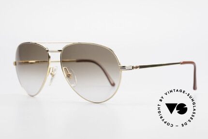 Christian Dior 2780 Herren Pilotenbrille Vergoldet, flexible Federscharniere für eine optimale Passform, Passend für Herren