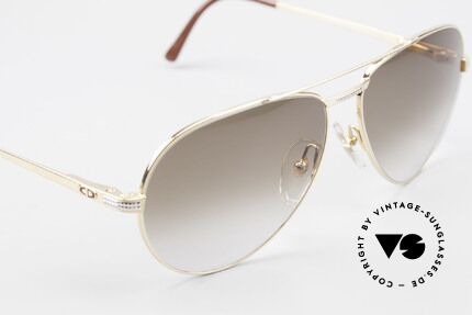 Christian Dior 2780 Herren Pilotenbrille Vergoldet, ungetragen (wie alle unsere vintage C. Dior Brillen), Passend für Herren
