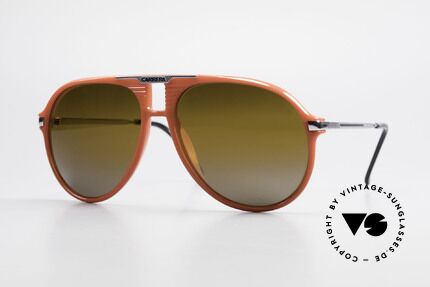 Carrera 5595 Nikki Lauda Brille Verspiegelt, alte VINTAGE CARRERA Sonnenbrille von 1984, Passend für Herren