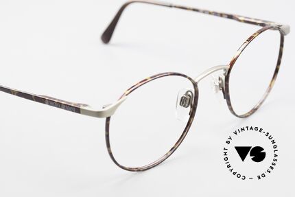 Giorgio Armani 163 Kleine Panto Brillenfassung, KEINE RETROBRILLE, sondern ein altes ORIGINAL, Passend für Herren und Damen