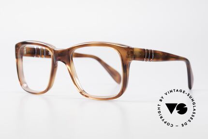Persol 58150 Ratti Old School Vintage Brille, hergestellt 1987 in den alten Ratti Werken in Turin, Passend für Herren