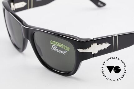 Persol 2911 Large Sonnenbrille Polarized, polarisierende Mineralgläsern für 100% UV Schutz, Passend für Herren und Damen
