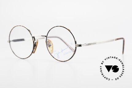 John Lennon - Revolution Kleine Runde Vintage Brille, kleine runde Brille in sehr interessanter Lackierung, Passend für Herren und Damen