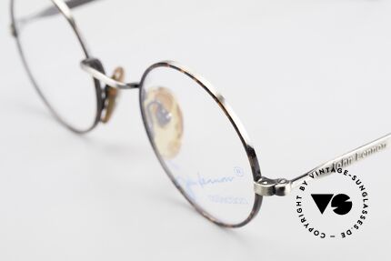 John Lennon - Revolution Kleine Runde Vintage Brille, absoluter Brillen-Klassiker; einfach zeitlos! + Etui, Passend für Herren und Damen