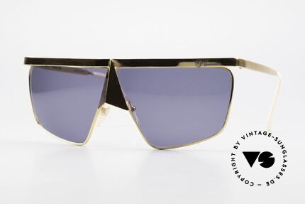 Casanova FC10 Nasenbrille 24kt Sonnenbrille, interessante Casanova NasenBrille von circa 1985, Passend für Herren und Damen