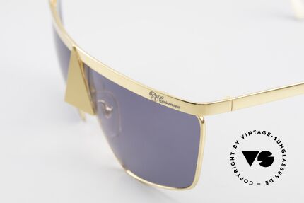 Casanova FC10 Nasenbrille 24kt Sonnenbrille, das Rahmendesign ist ähnlich der Karnevalsmasken, Passend für Herren und Damen