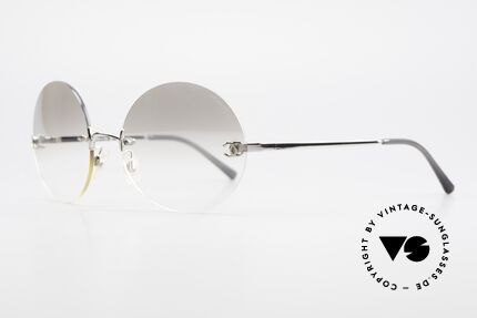 Chanel 4056 Runde Luxus Sonnenbrille 90er, Luxus-Lifestyle & Top-Funktionalität (wiegt nur 18g), Passend für Herren und Damen