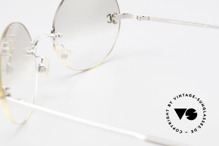 Chanel 4056 Runde Luxus Sonnenbrille 90er, KEINE Retrobrille, sondern altes ORIGINAL von 1999, Passend für Herren und Damen